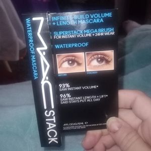 Mac cosmetics MACStack Black waterproof mascara brand new in box